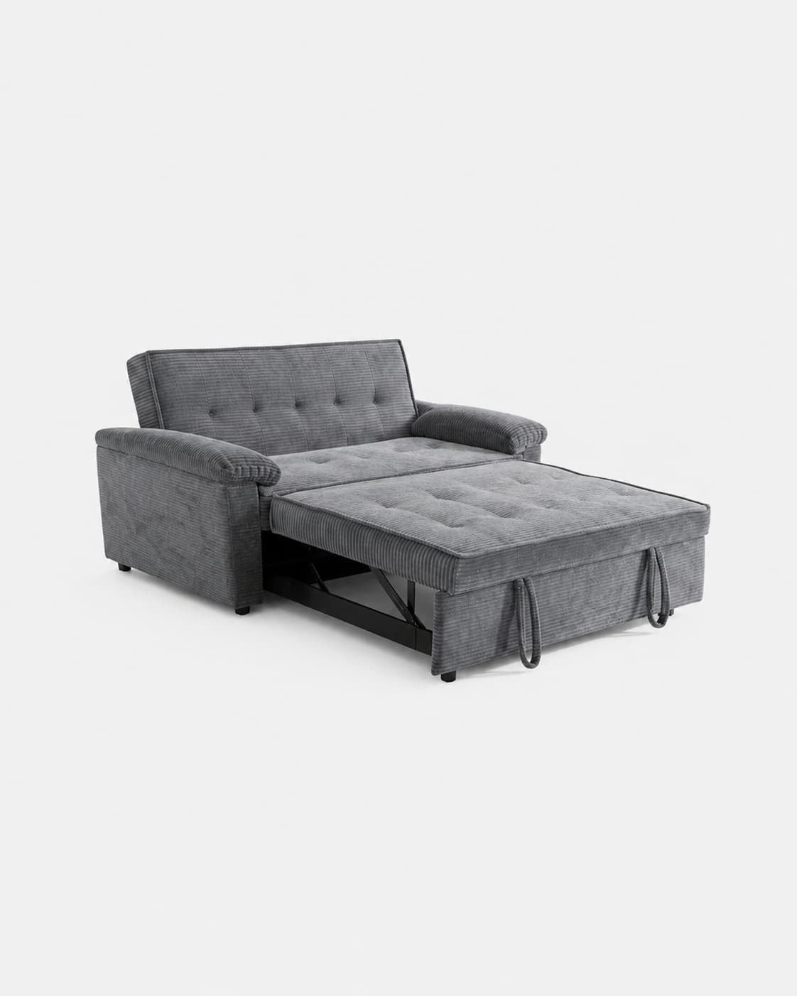Causeuse canapé-lit compacte Neil - Gris