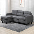 Sectionnel réversible Soori (gris)