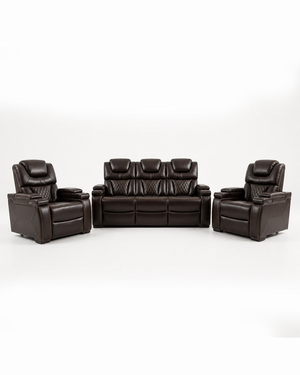 Ensemble inclinable électrique Transformer - Brun chocolat
