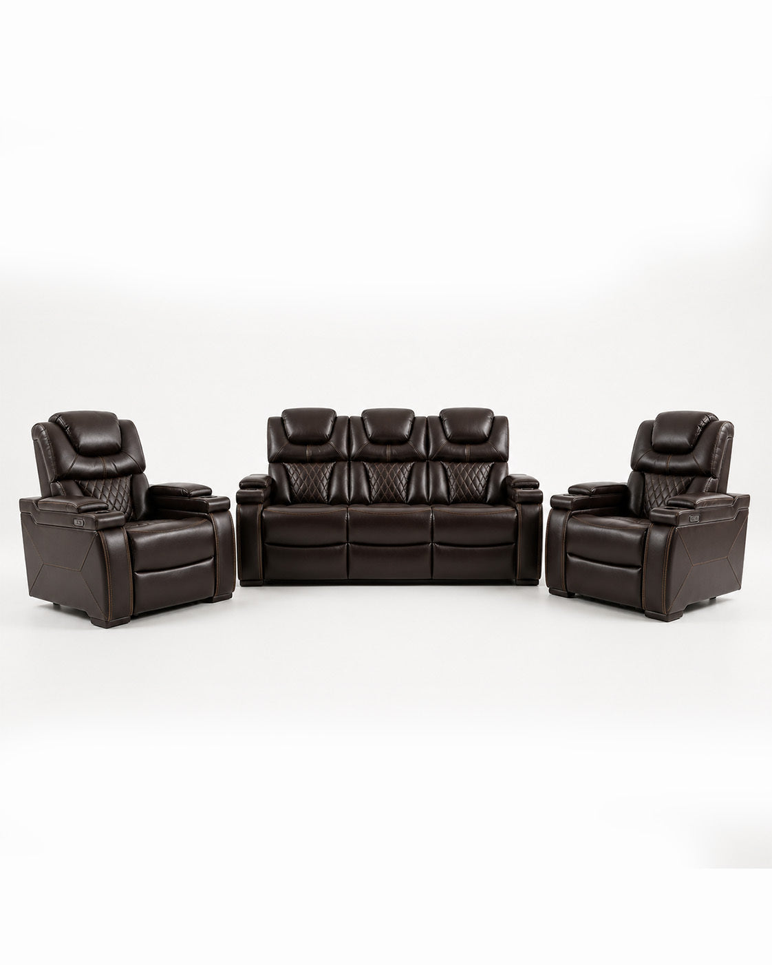 Ensemble inclinable électrique Transformer - Brun chocolat